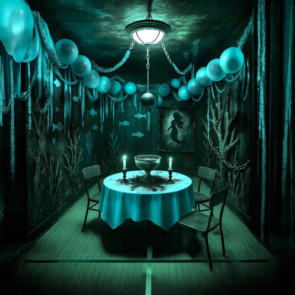 Prom Nightmare room (turquoise)